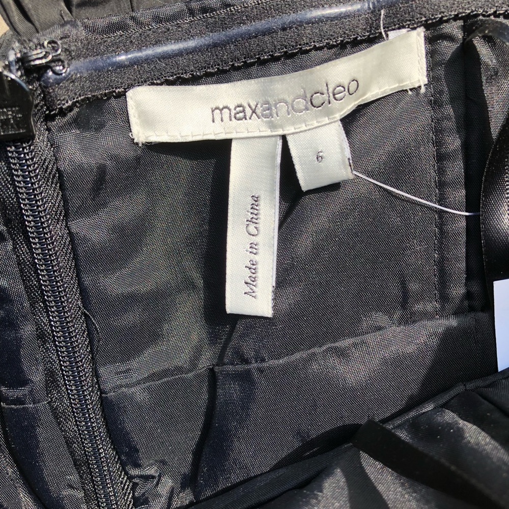 NWT Max & Cleo dress - Size 6 - Black Dress - Picture 3 of 4
